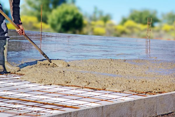 Cement Slab Laying in Foley
