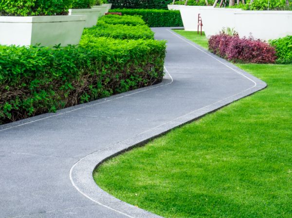Walkway Curb Installation in Foley