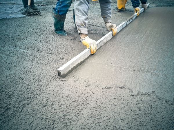 Cement Slab Installation in Foley