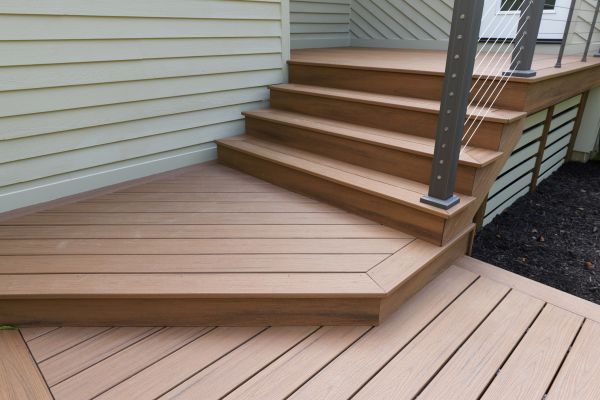 Patio Staircase Construction in Foley