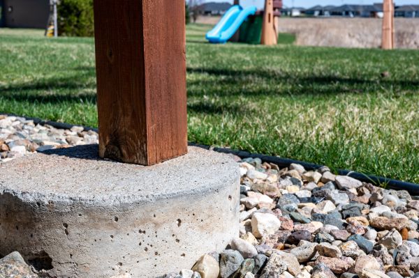 Deck Footing Installation in Foley