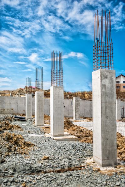 Concrete Footer Pouring in Foley