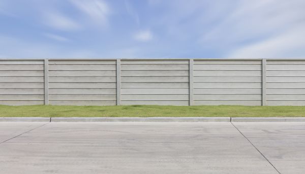 Concrete Fence Installation in Foley