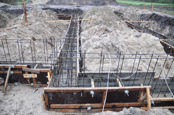 House Footing Construction in Foley