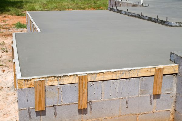 Concrete Slab Installation in Foley