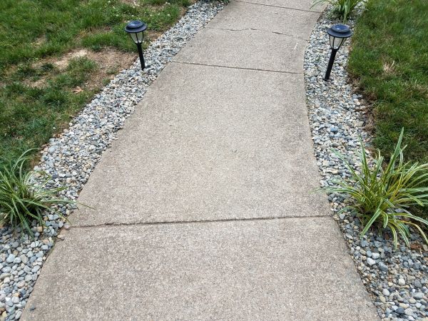 Cement Path Construction in Foley